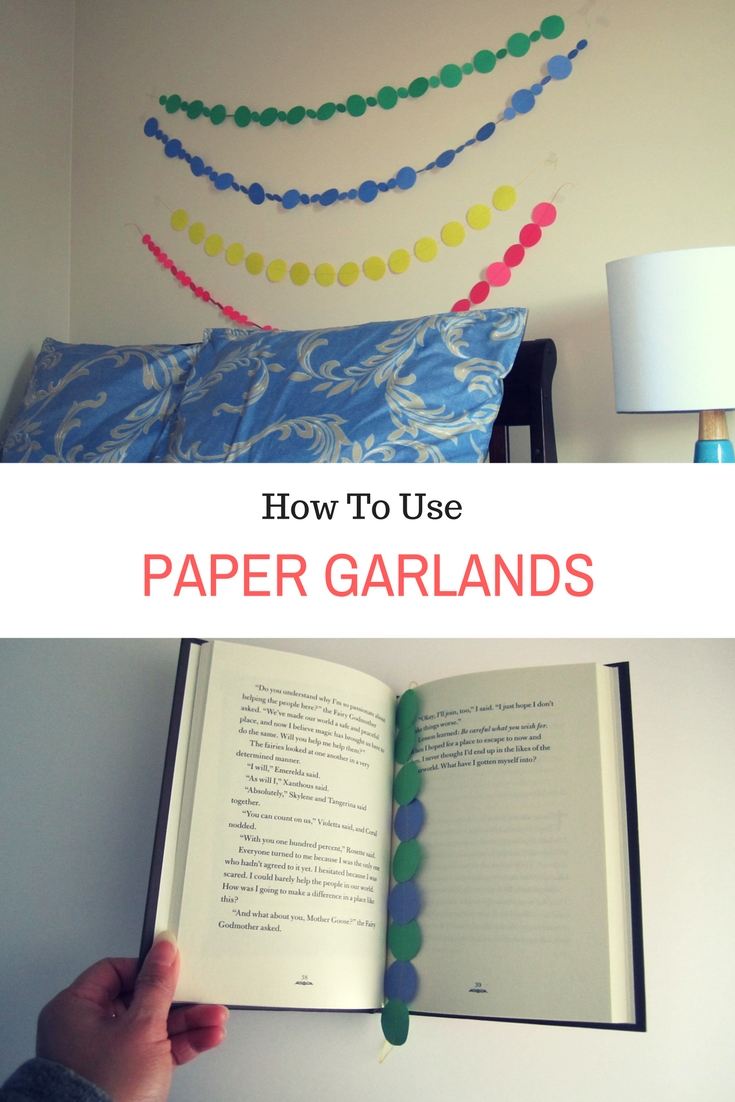 How to use paper garlands (1)