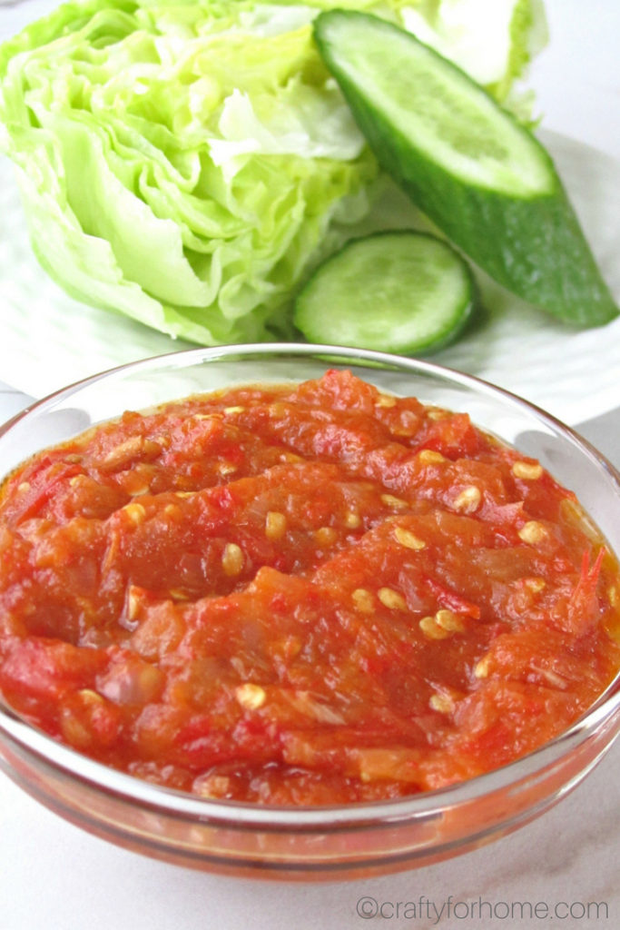 Chili Sambal | Crafty For Home