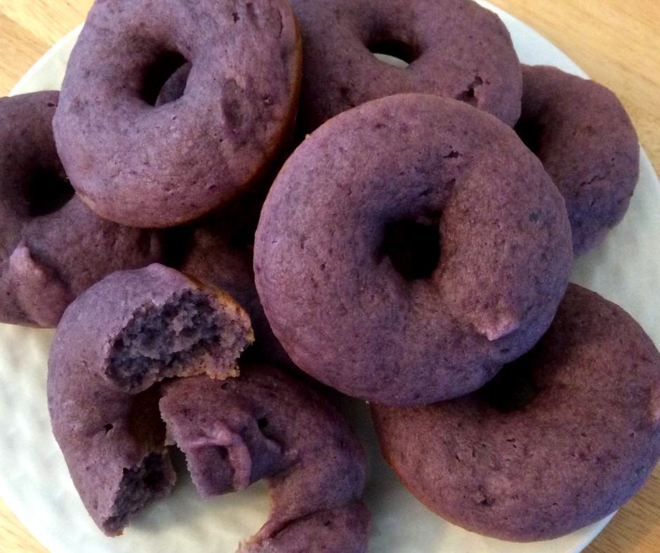 Baked purple sweet potato donut | Crafty For Home