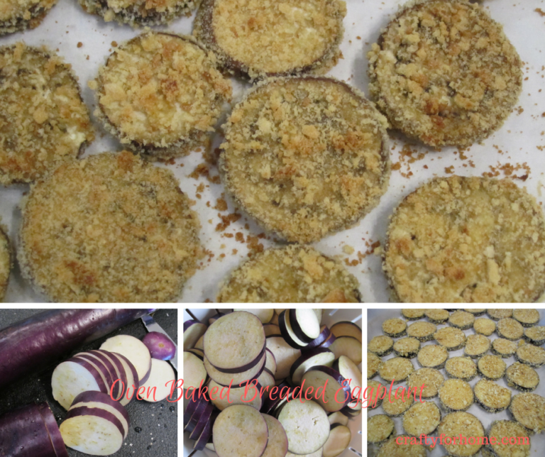 Oven Baked Breaded Eggplant Crafty For Home
