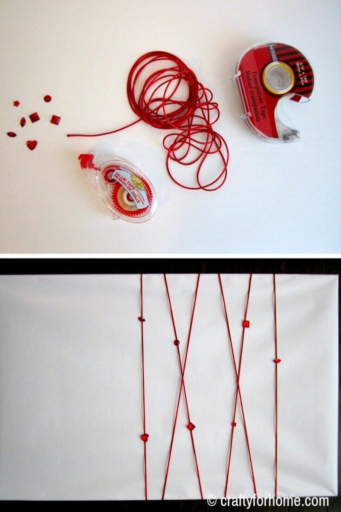 
10 Red Accent Gift Wrapping Ideas | Easy, creative DIY red gift wrapping ideas for Christmas with ribbon, felt, and washi tape. #giftwrapping #giftwrappingforchristmas #easygiftwrapping #redgiftwrapping #washitapecrafts #ribboncrafts #craftforkids for full tutorials on https://craftyforhome.com