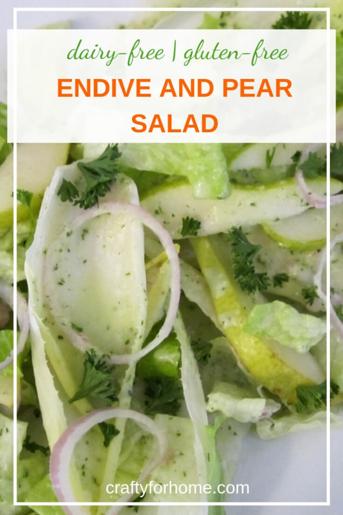 Endive And Pear Salad 