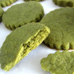 Add mint extract to this matcha cookies recipe for the best Christmas cookies or anytime you want sugar cookies as a sweet treat with natural food color