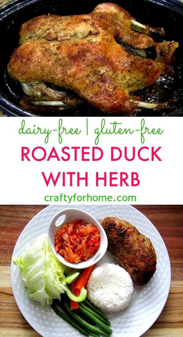 Easy Roasted Duck With Herb Crafty For Home