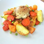 Sheet Pan Chicken Thighs With Root Vegetables