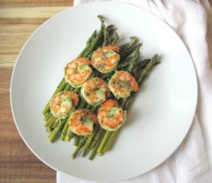 Sheet Pan Honey Garlic Shrimp Asparagus