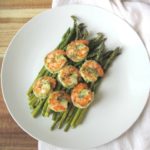 Sheet Pan Honey Garlic Asparagus Shrimp