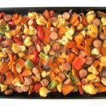 Sheet Pan Turkey Sausage With Veggies