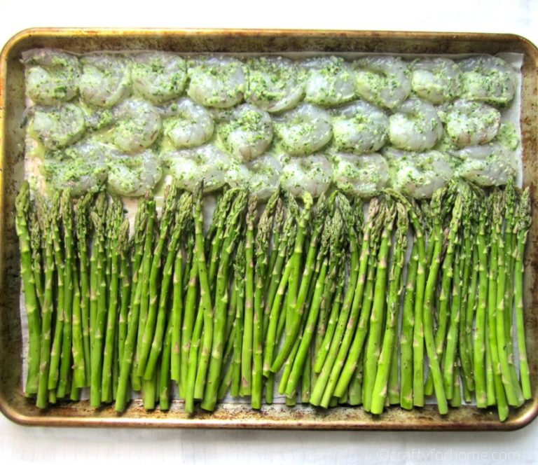 Sheet Pan Honey Garlic Asparagus Shrimp Crafty For Home