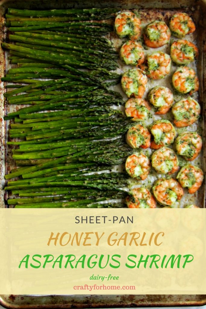 Sheet Pan Honey Garlic Shrimp Asparagus