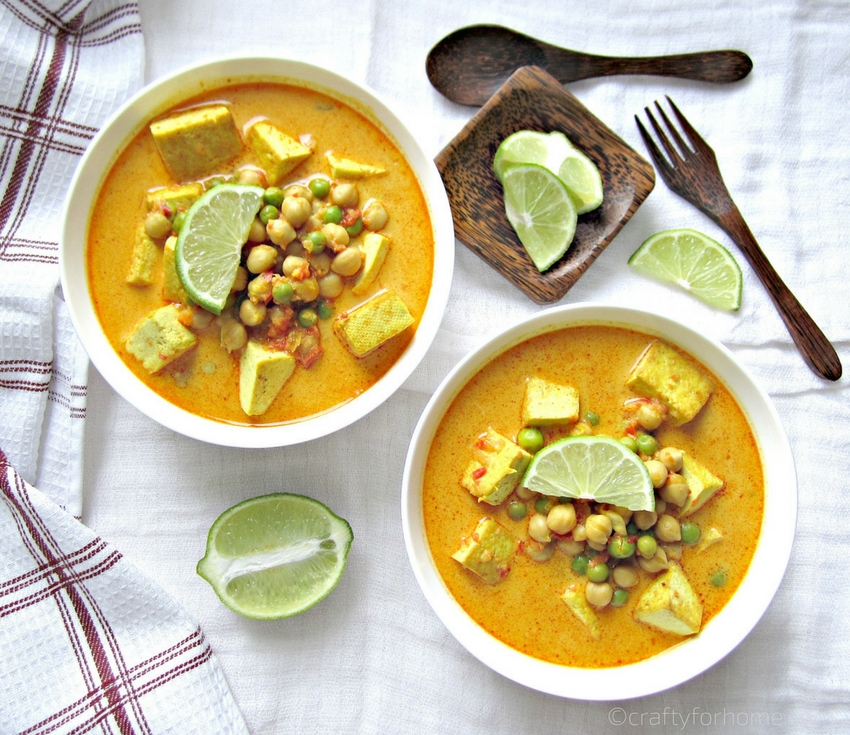 Tofu Chickpea Curry