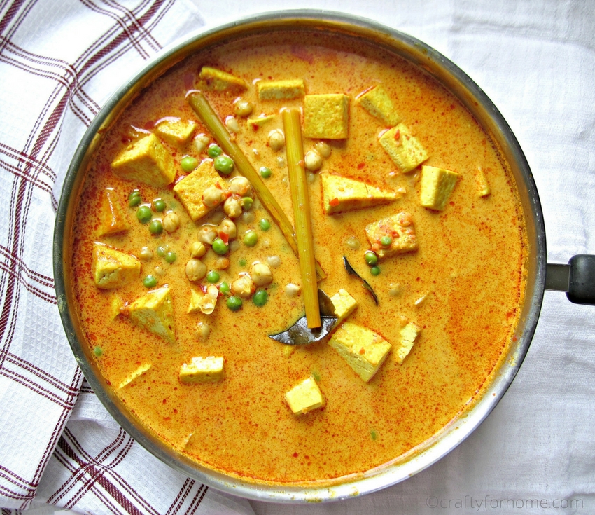 Tofu Chickpea Curry soup recipes