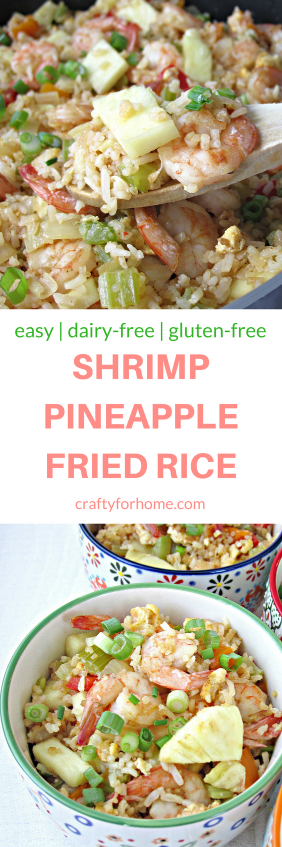 Shrimp Pineapple Fried Rice | Crafty For Home