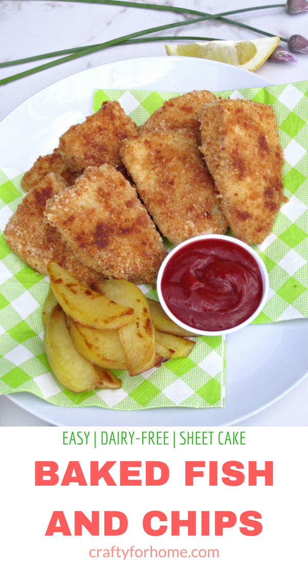 Baked Fish And Chips Crafty For Home