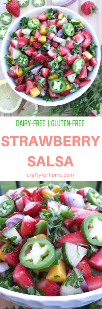 Strawberry Salsa | Crafty For Home