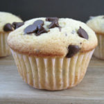 Easy Chocolate Chip Muffins, this chocolate chip muffin recipe is dairy-free, quick and easy without butter perfect for snack or breakfast. It is a soft muffin with the crusty on top.