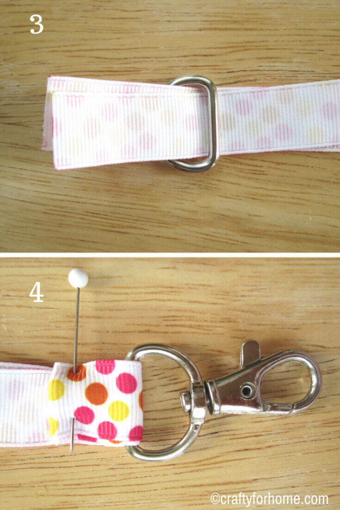 How to make easy and pretty keychains with ribbon