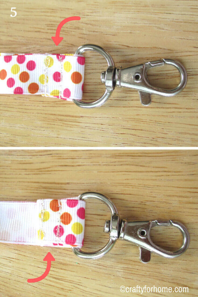 how do you make a lanyard keychain