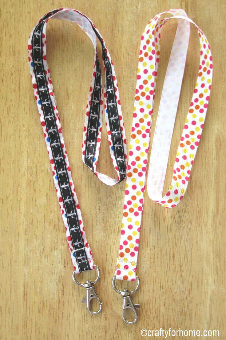 Easy Ribbon Lanyard Crafty For Home