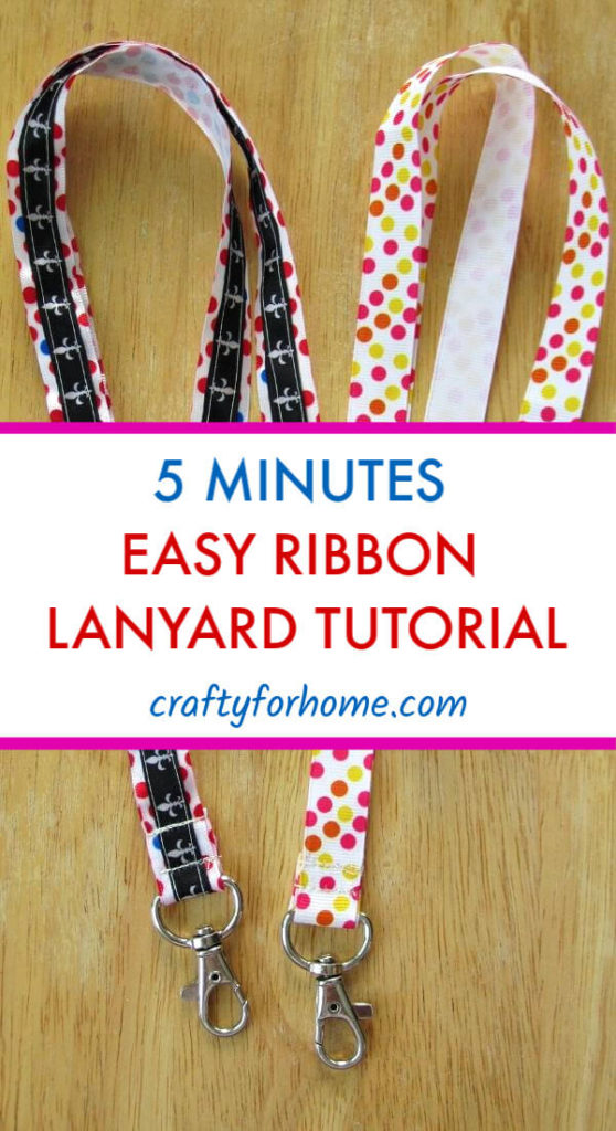 DIY Lanyard: Simple Sewing Tutorial