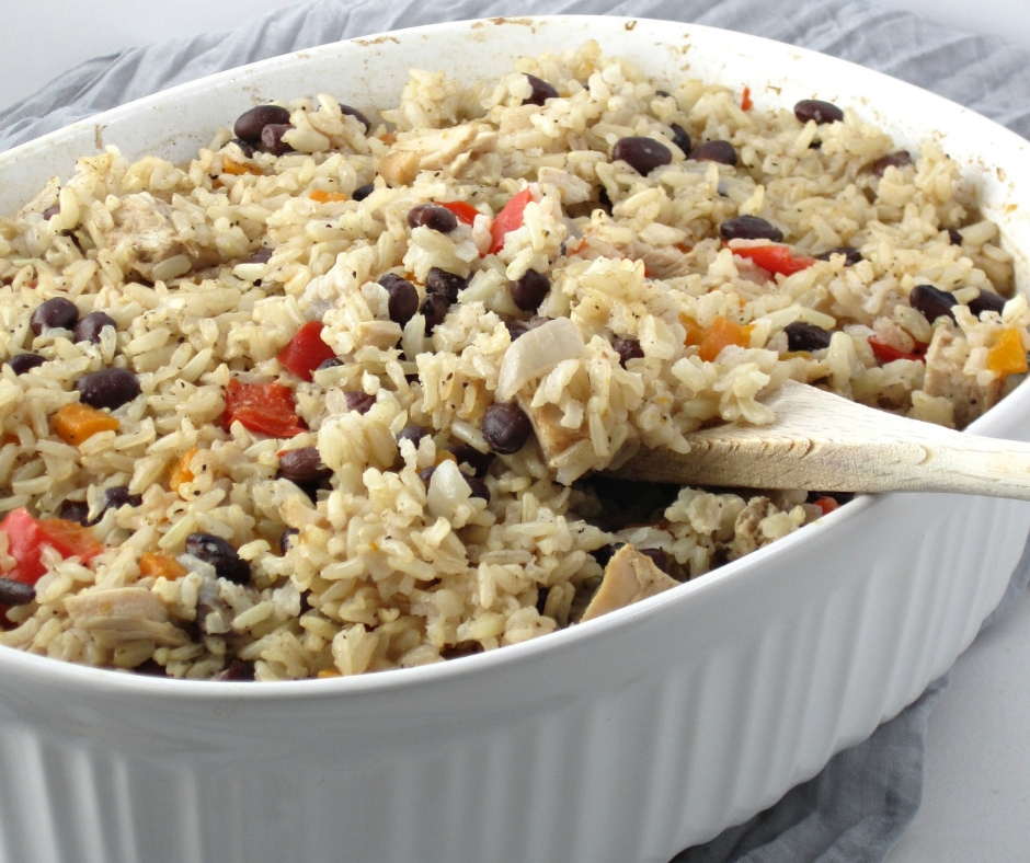 Baked Rice With Leftover Turkey Crafty For Home