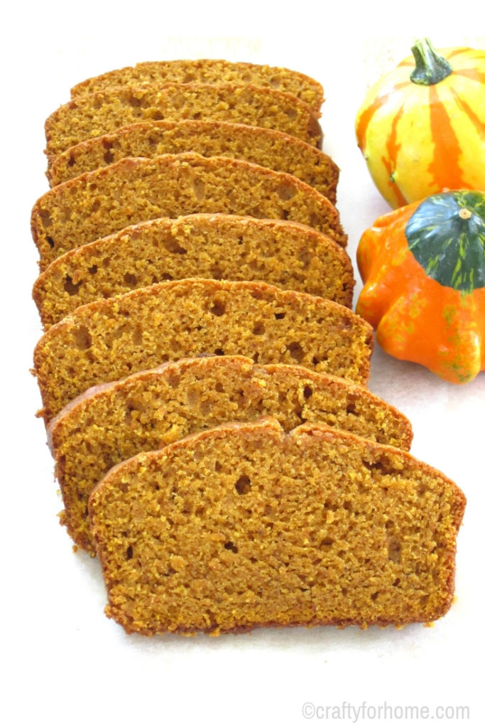 Pumpkin Bread Slices