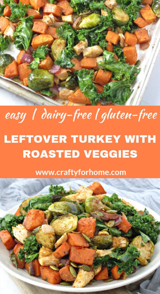 leftover turkey recipe with veggies
