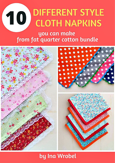 10 Different Style Cloth Napkins Book Cover