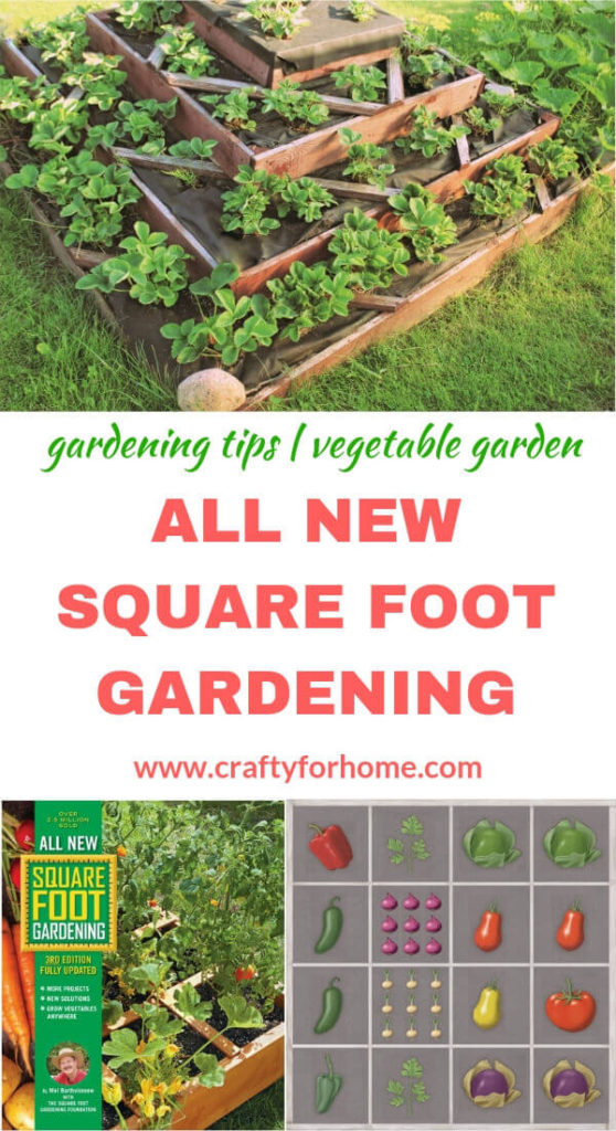 All New Square Foot Gardening Book | Crafty For Home