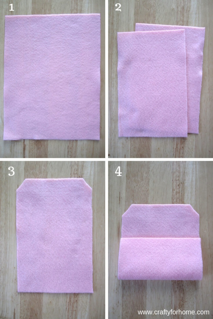 Easy Felt Envelope| This DIY felt envelope tutorials is a fun craft project you can do with kids and teens, perfect for a handmade gift card holder or sweet treats for family and friends. #feltenvelope #feltvalentineenvelope #feltcrafts #craftforkids #easyfeltcafts #fabricenvelope #DIYfeltenvelope #handmadefeltenvelope #ribboncrafts for full tutorials on www.craftyforhome.com