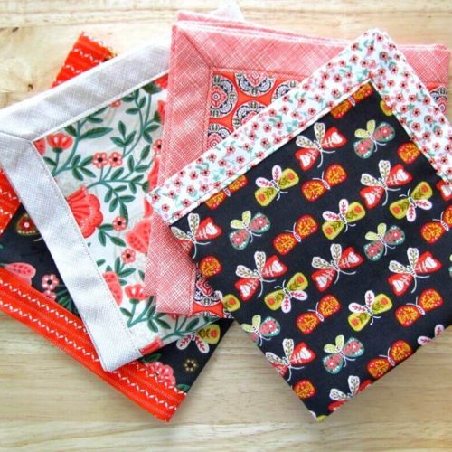 Sew Easy Handmade Mitered Corner Napkins Crafty For Home