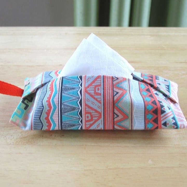 How To Sew Pocket Tissue Holder