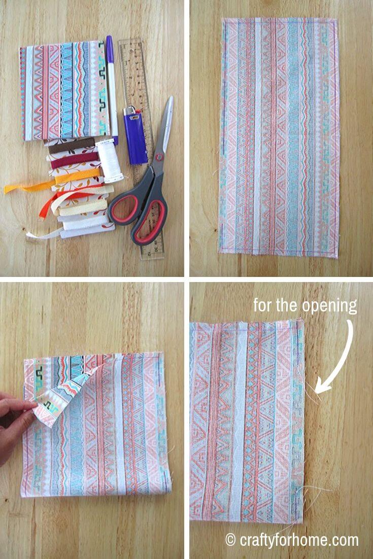 How To Sew Pocket Tissue Holder Crafty For Home