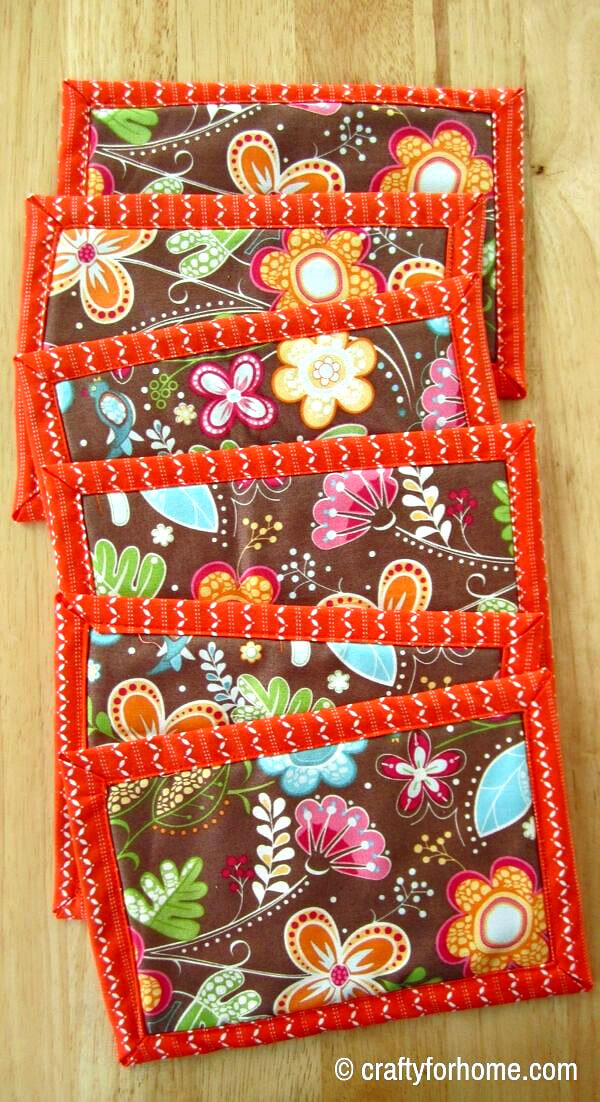 Easy Binding Mug Rug Crafty For Home