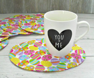 Oval Mug Rug Tutorial