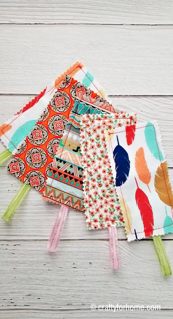 Sew Easy Fabric Bookmarks Crafty For Home