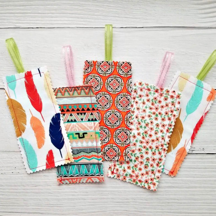Sew Easy Fabric Bookmarks