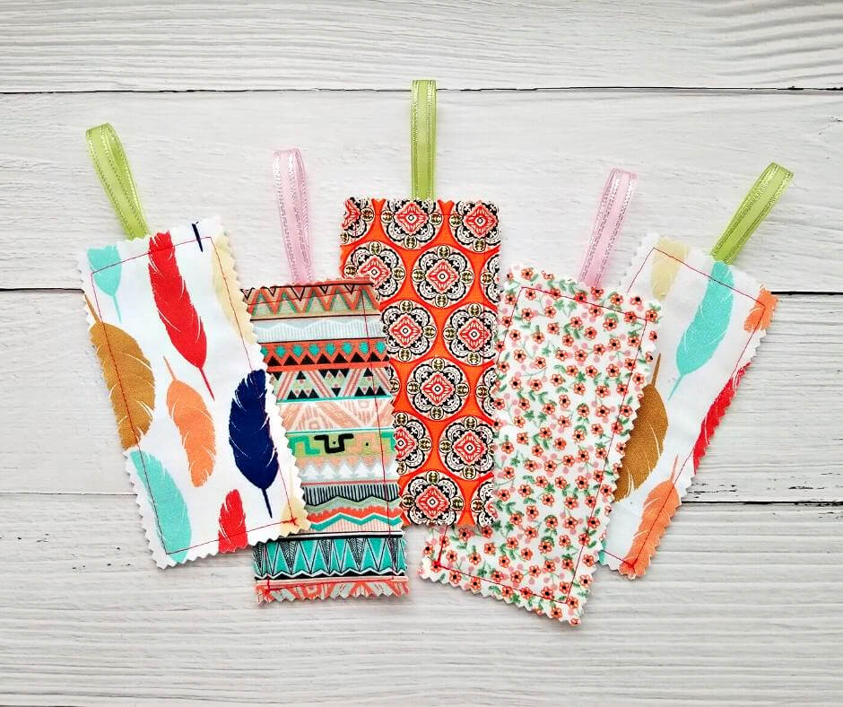 Sew Easy Fabric Bookmarks | Crafty For Home