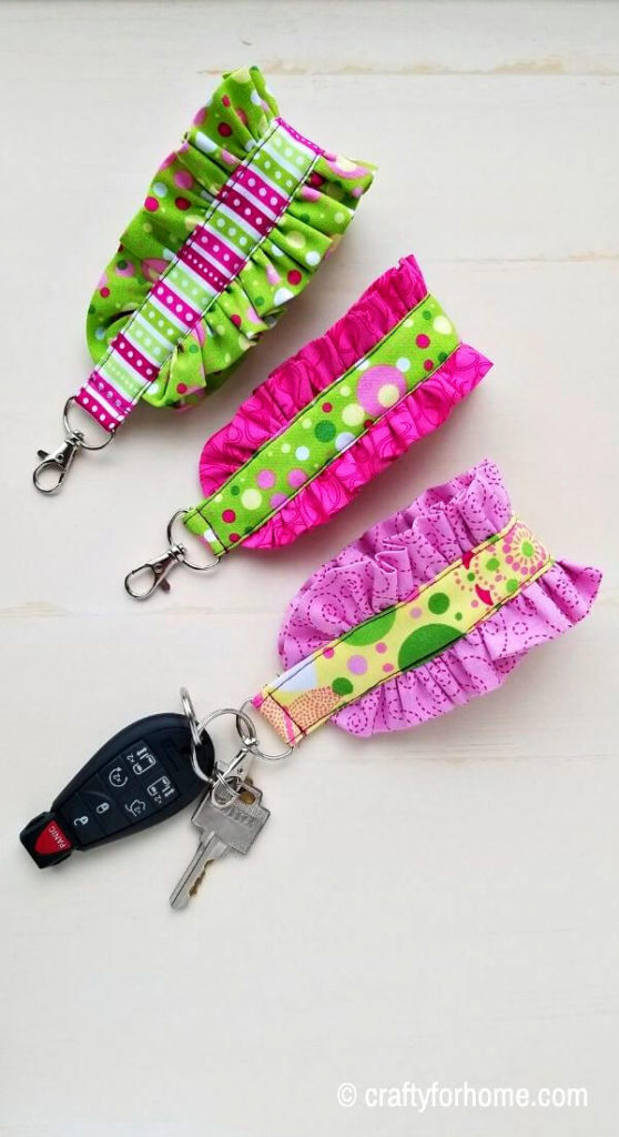 Fabric Keychain Holder