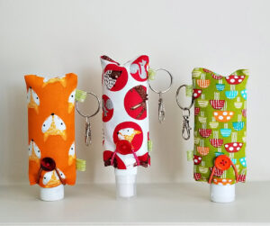 Easy Fabric Hand Sanitizer Holder