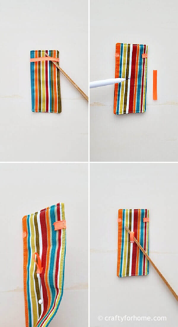 DIY Fabric Cord Holder Tutorial Crafty For Home