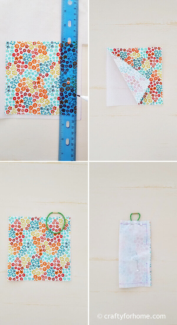 DIY Fabric Cord Holder Tutorial | Crafty For Home