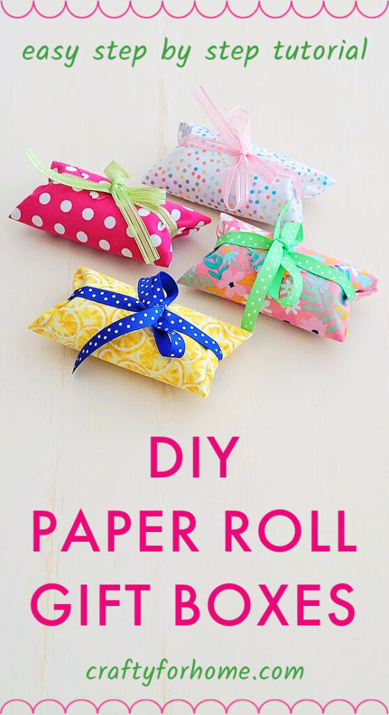 Toilet Paper Roll For Gift Box | Crafty For Home