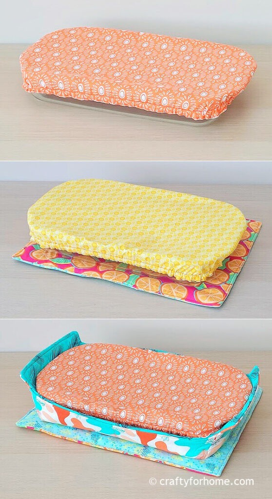 Reversible Baking Dish Cover Easy Tutorial Crafty For Home