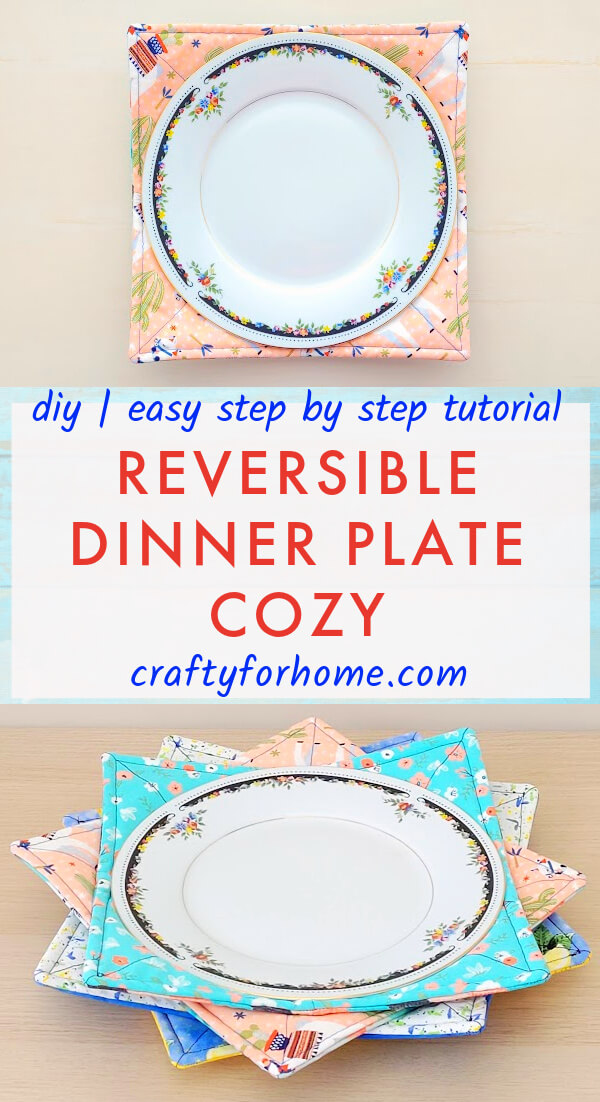 Dinner Plate Holder From Fabric.