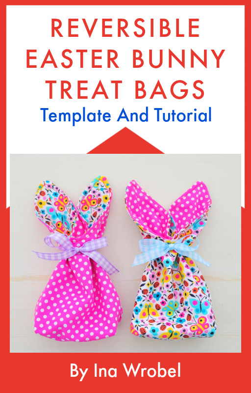 Easter Bunny Treat Bag Template And Tutorial PDF Ebook