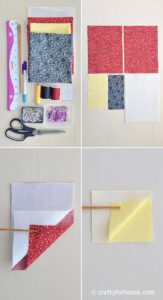 Santa Belt Mug Rug With Reverse Applique | Crafty For Home