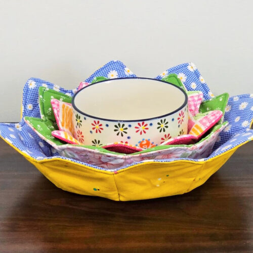 How To Make Reversible Soup Bowl Cozy | Crafty For Home