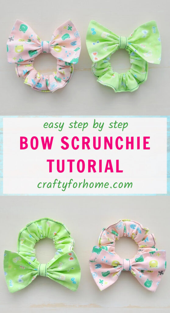 Making Hair Bow Scrunchie.