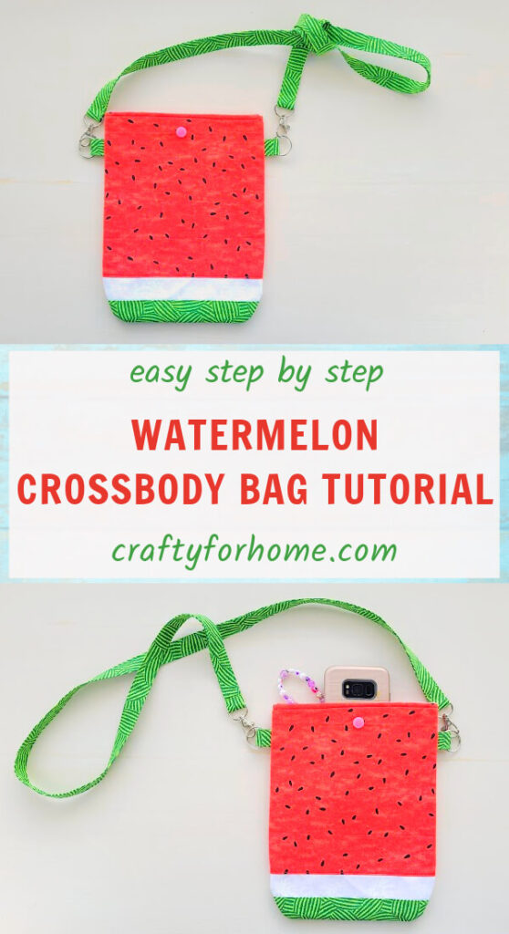 Watermelon Summer Bag From Fabric.